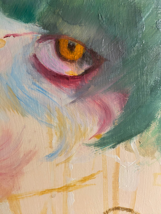 'Those eyes' Original Artwork
